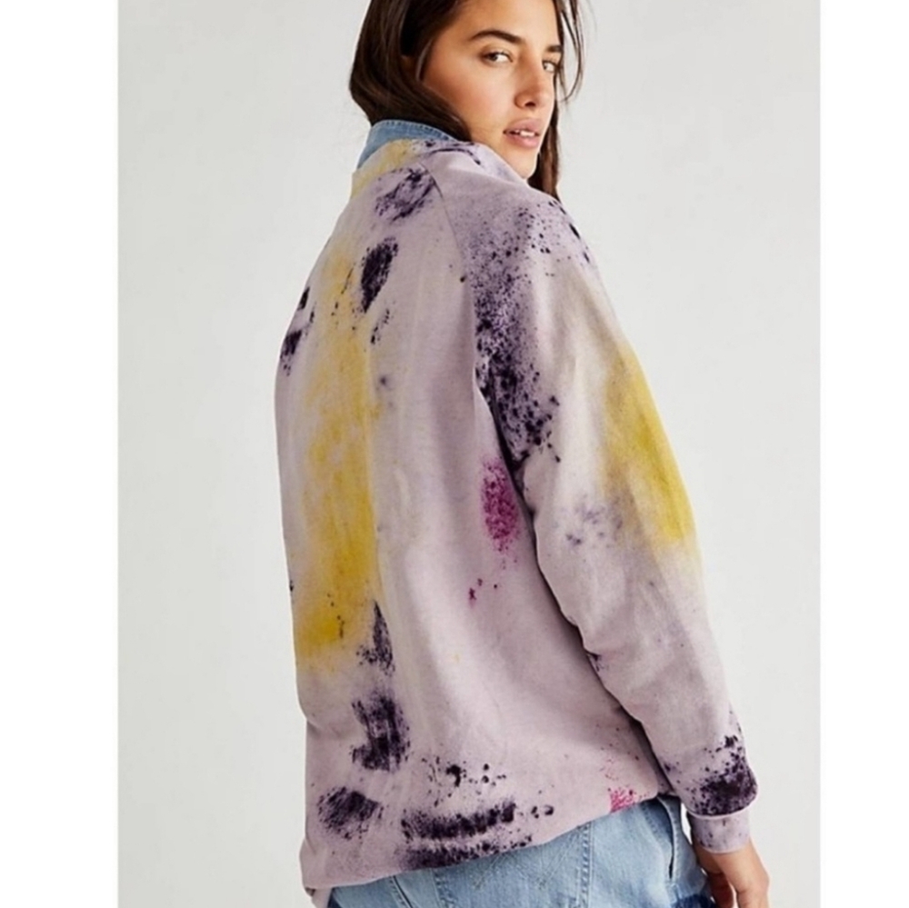Free People x Maria Bouvier Sweatshirt NWOT - Picture 2 of 5